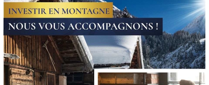 Zoom sur limmobilier de montagne